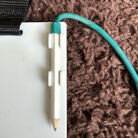 Trident Underwater Writing Slate comes with a pencil and holder.size 4x6 - Picture 2 of 4